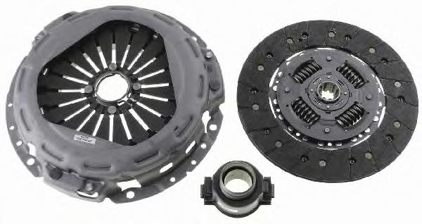 Комплект зчеплення (3 частини) Sachs 3400700447 ціна, від 291.64 USD