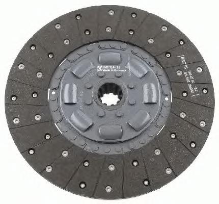 Диск зчеплення ведений Iveco 98406607