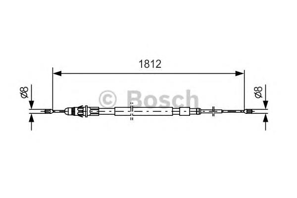 Гальмо стоянкове Adriauto AD070267