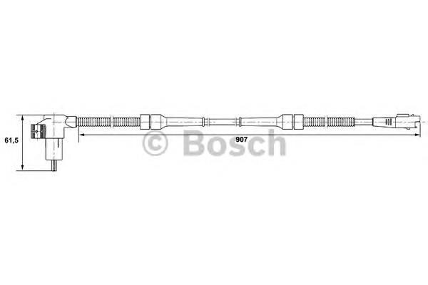 Датчик АБС (ABS) задній Bosch 0265006731 ціна, від 24.47 USD
