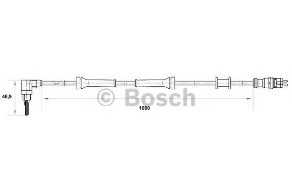 Датчик ABS передній Bosch 0265007034 ціна, від 25.94 USD