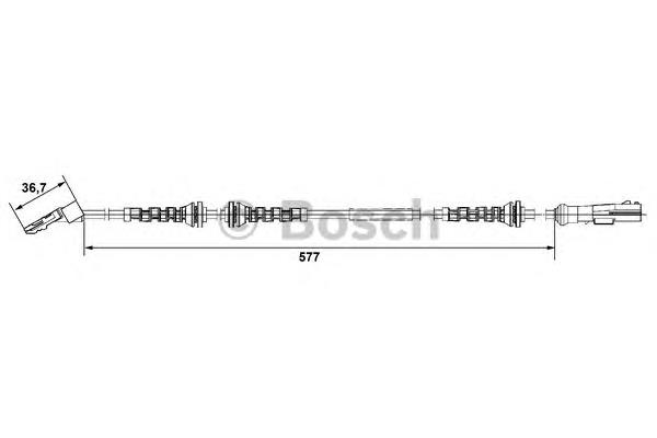0265007742 Bosch Датчик АБС