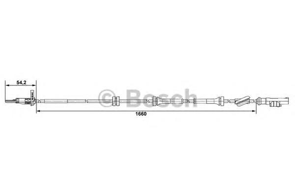 Купити SS20711 Delphi Датчик АБС (ABS) задній, правий