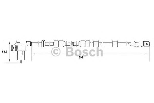 0265006207 Bosch Датчик АБС
