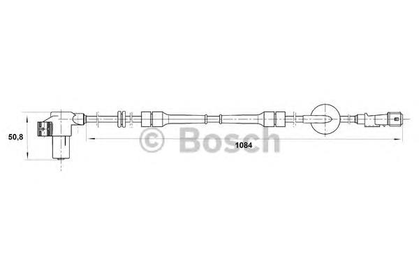 Датчик ABS передній Bosch 0265006205 ціна, від 12.59 USD