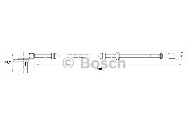 Датчик ABS передній Bosch 0265006414 ціна, від 18.77 USD