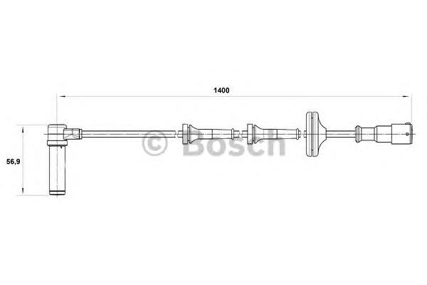 Датчик АБС (ABS) передній A0015424218 Mercedes