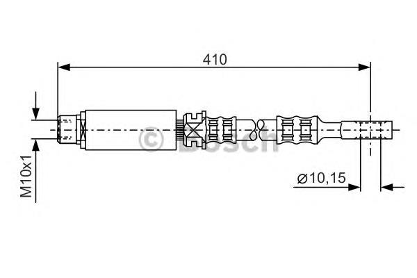 Купити 1987476805 Bosch Гальмівні шланги передні