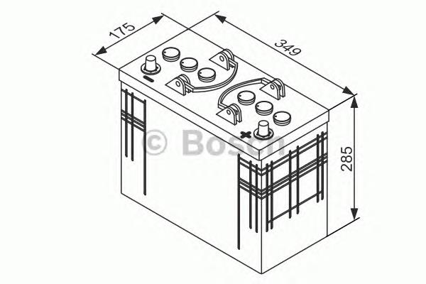 Купити 0092T30400 Bosch Автомобільна батарея