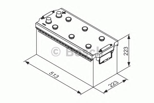 0092T30770 Bosch Авто акумулятор