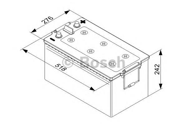 Батарея акумуляторна Bosch 0092T40800 ціна, від 362.28 USD