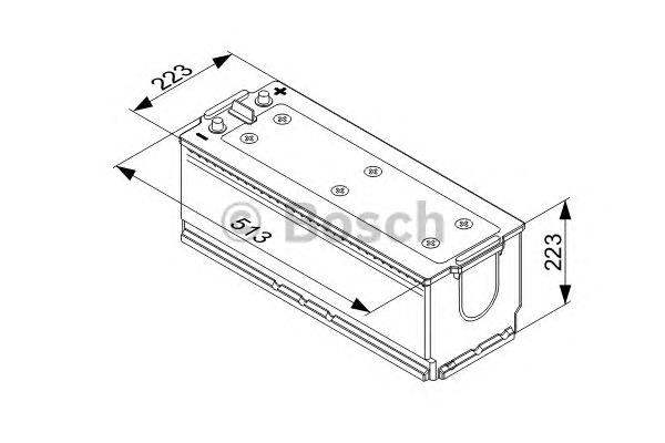 Купити 0092T40780 Bosch Автомобільна батарея