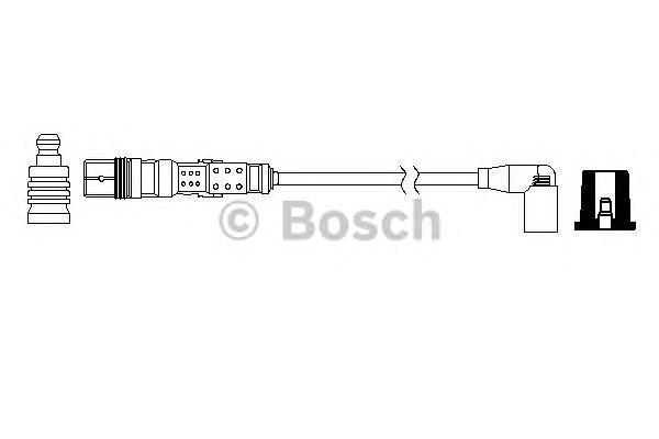 Кабель високовольтний, циліндр №1 0986357735 Bosch