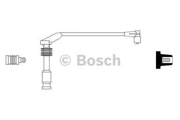 Кабель високовольтний, циліндр №1, 3 0986356247 Bosch