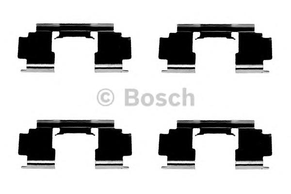 Комплект пружинок кріплення дискових колодок, передніх 1987474324 Bosch