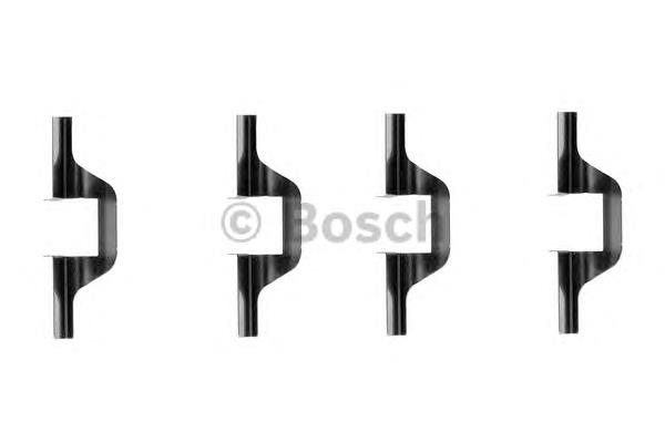 Купити 1987474304 Bosch Комплект пружинок кріплення дискових колодок, задніх