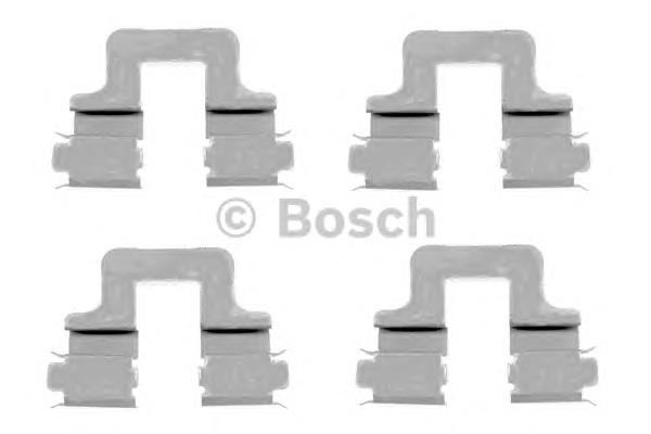 Купити 1987474314 Bosch Комплект пружинок кріплення дискових колодок, задніх