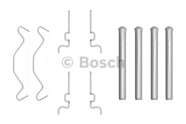Комплект пружинок кріплення дискових колодок, задніх Bosch 1987474313 ціна, від 3.88 USD