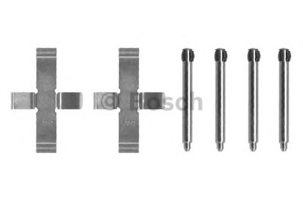 Ремкомплект гальмівних колодок Bosch 1987474100 ціна, від 4.32 USD