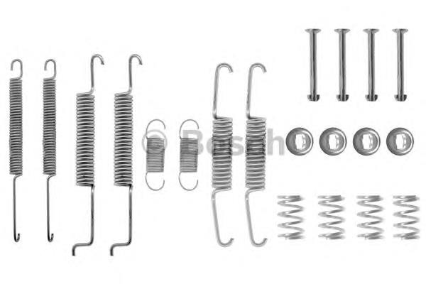 Купити 1987475004 Bosch Монтажний комплект задніх барабанних колодок