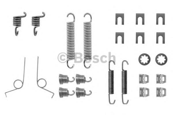 Монтажний комплект задніх барабанних колодок Bosch 1987475030 ціна, від 6.03 USD