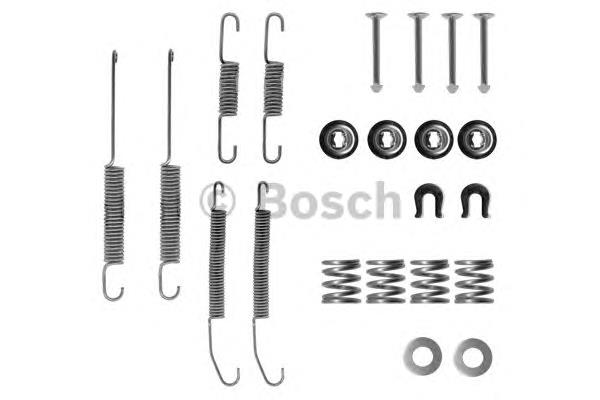 Ремкомплект гальмівних колодок Bosch 1987475131 ціна, від 6.91 USD