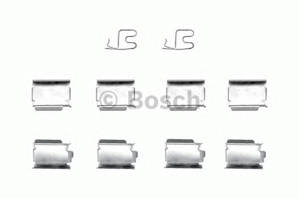 Комплект пружинок кріплення дискових колодок, передніх 1987474382 Bosch