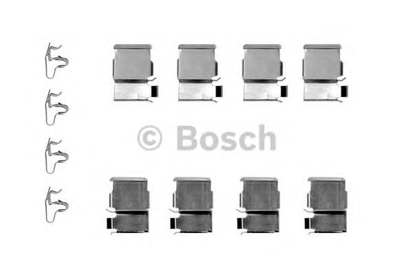 1987474351 Bosch Комплект пружинок кріплення дискових колодок, задніх