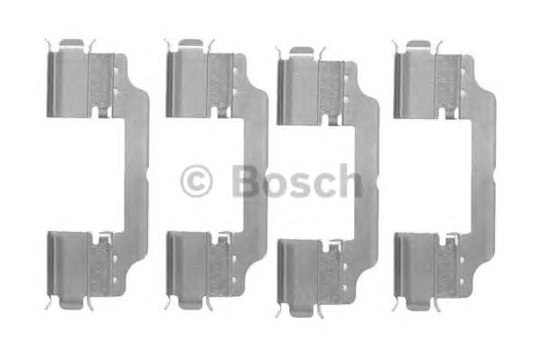 Ремкомплект гальмівних колодок Bosch 1987474451 ціна, від 4.77 USD