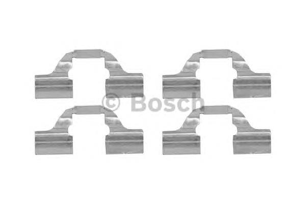 1987474435 Bosch комплект пружинок кріплення дискових колодок, задніх