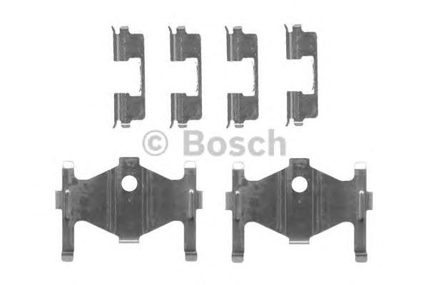 Купити 1987474448 Bosch Комплект пружинок кріплення дискових колодок, задніх