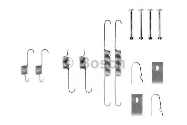 Купити 1987475267 Bosch Монтажний комплект задніх барабанних колодок
