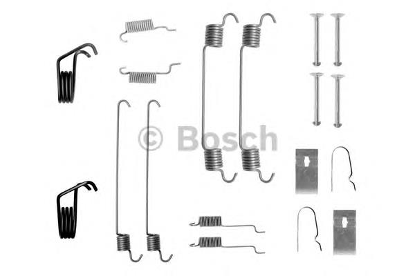Монтажний комплект задніх барабанних колодок Bosch 1987475278 ціна, від 8.59 USD