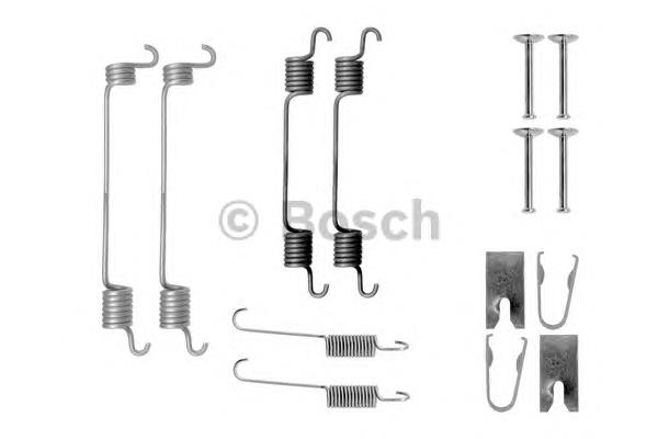 1987475276 Bosch Монтажний комплект задніх барабанних колодок