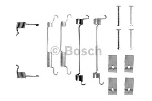 Монтажний комплект задніх барабанних колодок Bosch 1987475249 ціна, від 7.54 USD