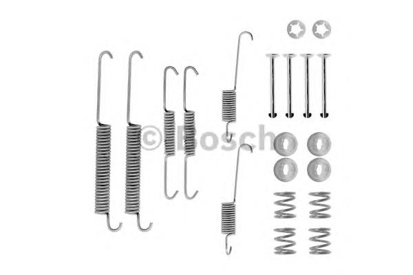 Купити 1987475256 Bosch Монтажний комплект задніх барабанних колодок