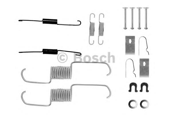 1987475252 Bosch Монтажний комплект задніх барабанних колодок