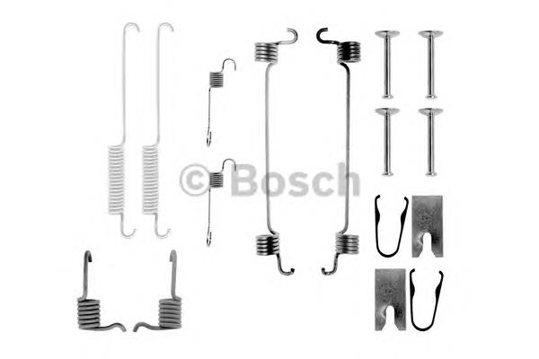 Монтажний комплект задніх барабанних колодок Bosch 1987475254 ціна, від 9.10 USD