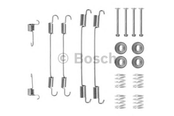 1987475255 Bosch Монтажний комплект задніх барабанних колодок