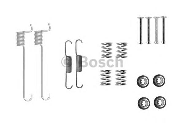1987475311 Bosch Монтажний комплект задніх барабанних колодок