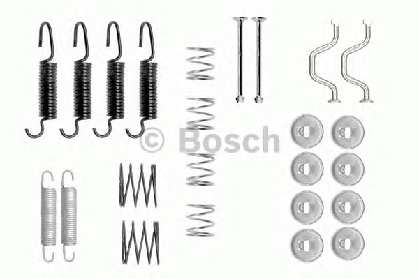 1987475291 Bosch Монтажний комплект задніх барабанних колодок