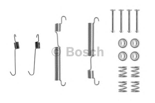 1987475296 Bosch Монтажний комплект задніх барабанних колодок