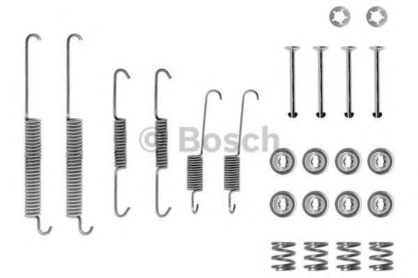 1987475157 Bosch монтажний комплект задніх барабанних колодок