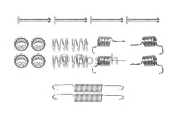 Купити 1987475327 Bosch Монтажний комплект задніх барабанних колодок