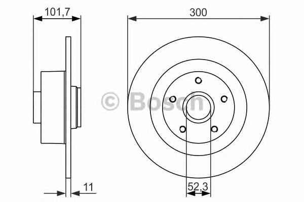 Задні дискові гальма Bosch 0986479573 ціна, від 98.23 USD