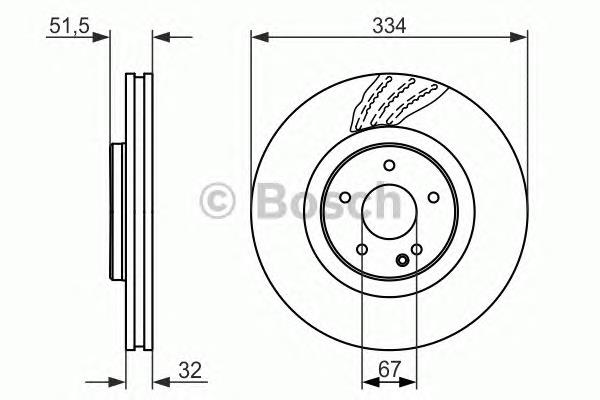 Купити 09D23111 Brembo Ротор гальмівний
