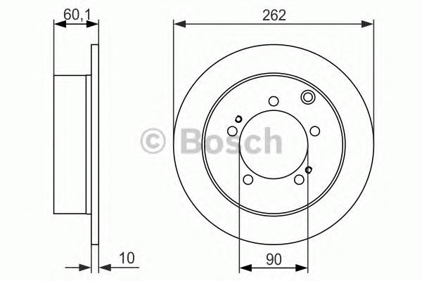 Задні дискові гальма Bosch 0986479603 ціна, від 32.47 USD