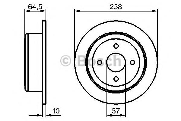 Задні дискові гальма Bosch 0986479220 ціна, від 29.46 USD