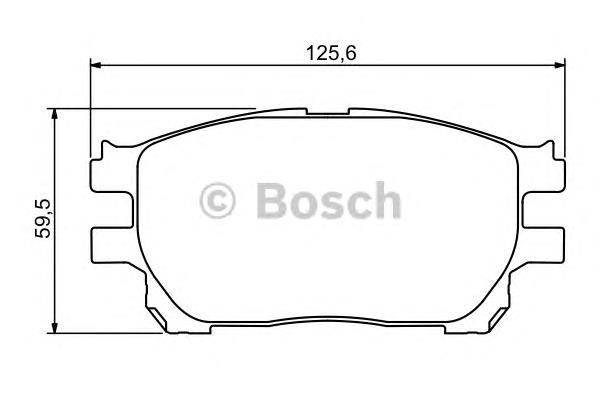 Гальмівні колодки Bosch 0986494212 ціна, від 29.43 USD