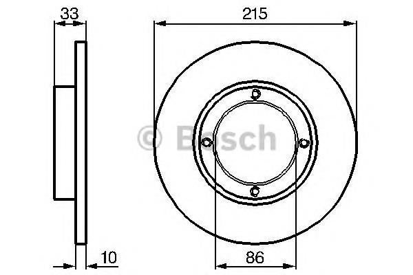 Диск переднього гальма General Motors 94584016 ціна, від 15.26 USD